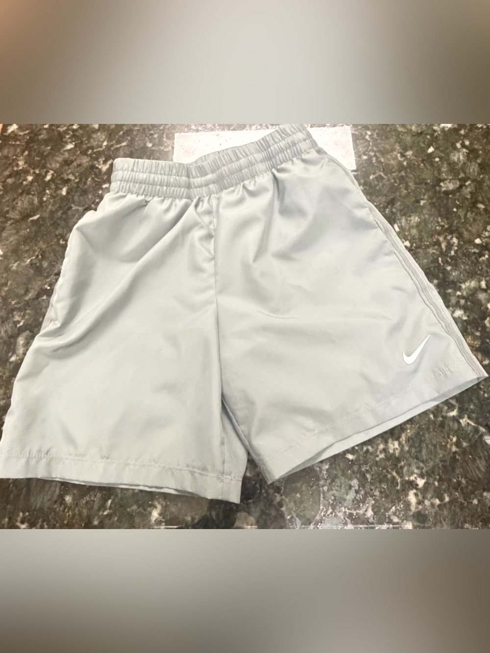 Nike Light Gray Dri-FIT Athletic Shorts
